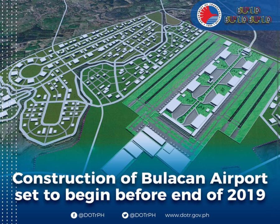 Bulacan international airport location map